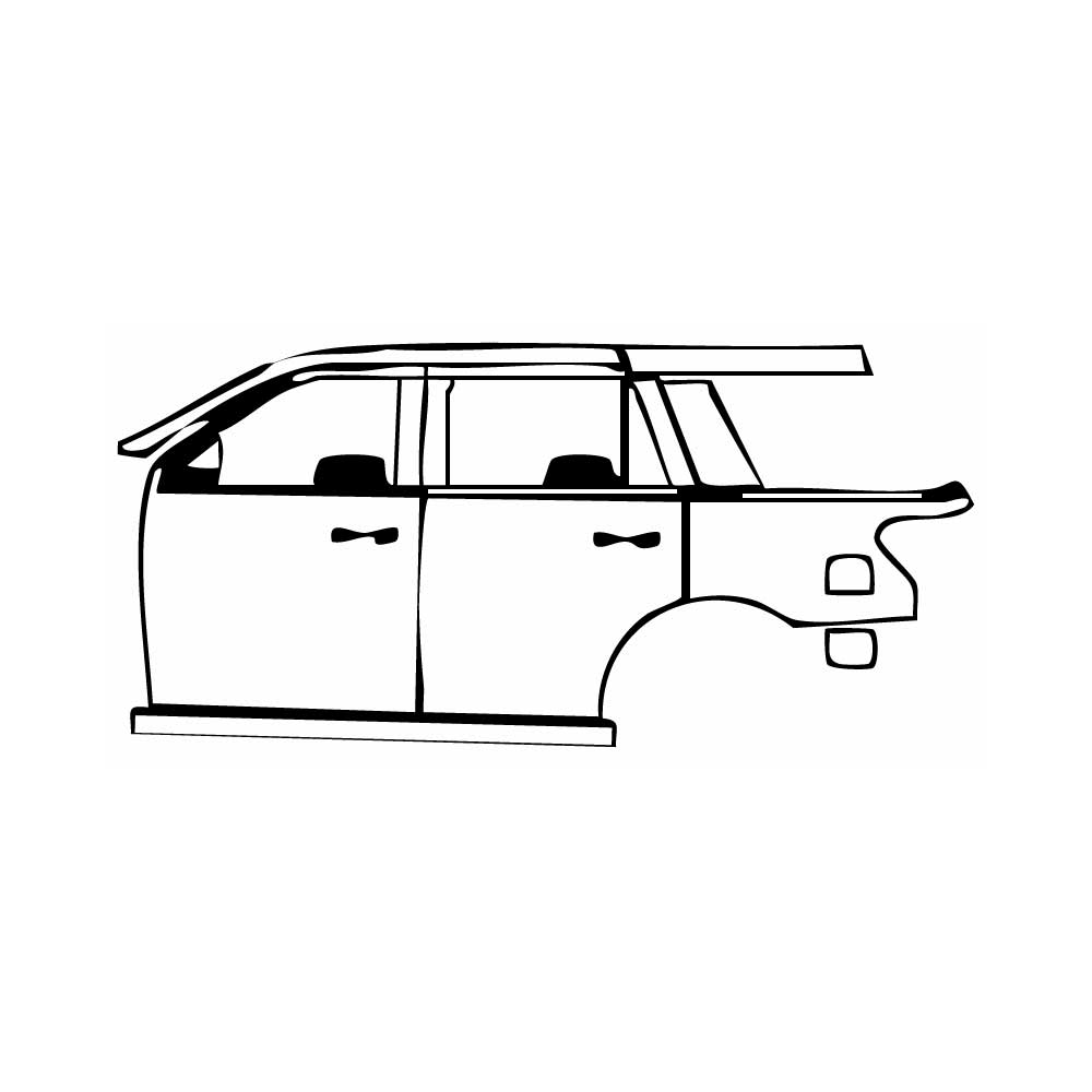 Pre-Cut PPF Ford Expedition Standard Wheelbase Platinum 2024 - PPF-Kits