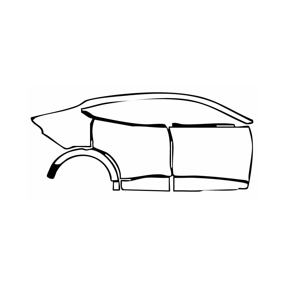 Pre-Cut PPF Ford Mach-E (CN) Luxury 2024 - PPF-Kits