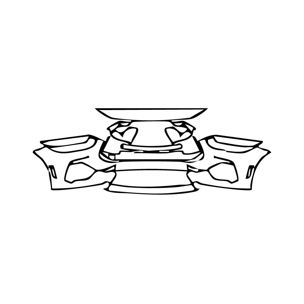 Pre-Cut PPF Ford Mustang Fastback GT Premium 2024 - PPF-Kits