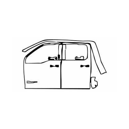 Pre-Cut PPF Ford Super Duty F-350 Crew Cab Limited 2024 - PPF-Kits