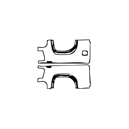 Pre-Cut PPF GMC Sierra 1500 Crew Cab DENALI 2024 - PPF-Kits