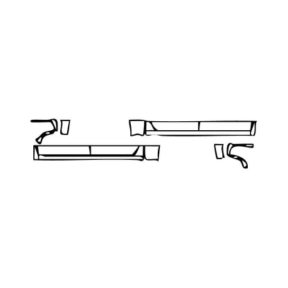 Pre-Cut PPF GMC Sierra 1500 Crew Cab DENALI 2024 - PPF-Kits