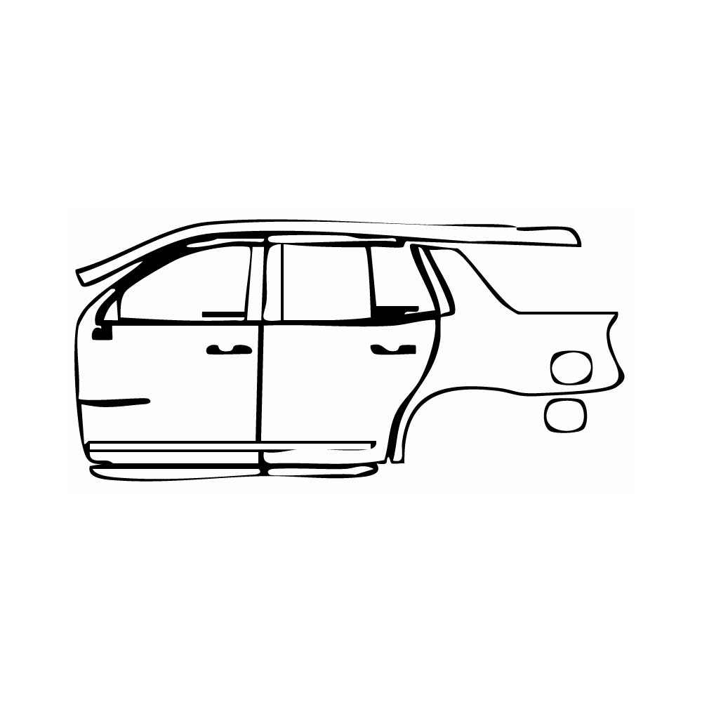 Pre-Cut PPF GMC Yukon  SLT 2024 - PPF-Kits