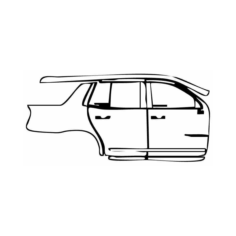 Pre-Cut PPF GMC Yukon  SLT 2024 - PPF-Kits