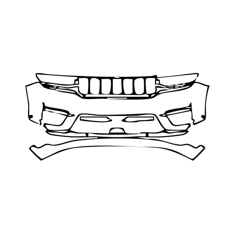 Pre-Cut PPF JEEP Grand Cherokee Grand Cherokee (2-row) Summit Reserve 2024 - PPF-Kits