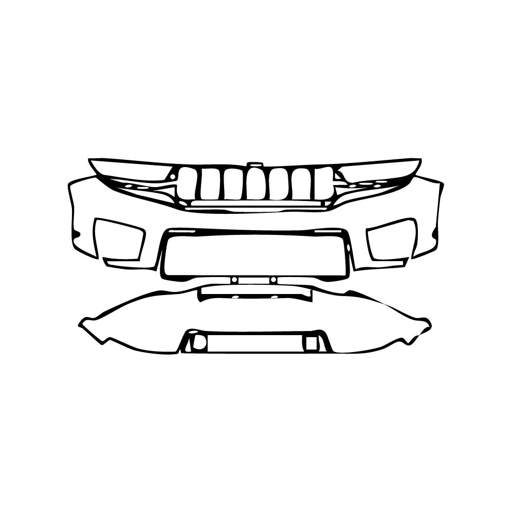 Pre-Cut PPF JEEP Grand Cherokee Grand Cherokee (2-row) Overland 2024 - PPF-Kits