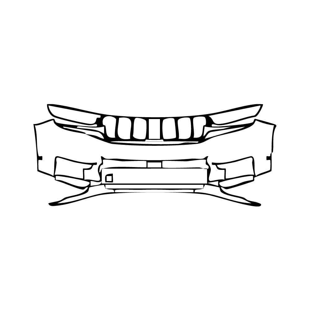 Pre-Cut PPF JEEP Grand Cherokee Grand Cherokee L (3-row) Limited 2024 - PPF-Kits
