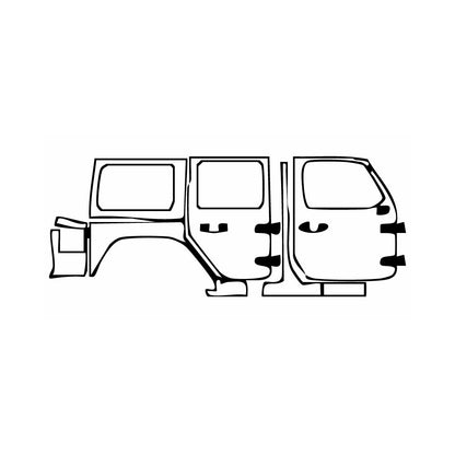 Pre-Cut PPF JEEP Wrangler 4 Door Rubicon 392 2024 - PPF-Kits