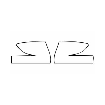 Pre-Cut PPF Maserati Quattroporte Quattroporte Modena Q4 2024 - PPF-Kits