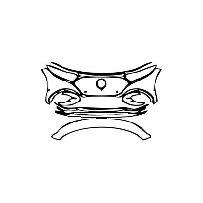 Pre-Cut PPF Mercedes-Benz EQS SUV 580 4MATIC 2024 - PPF-Kits