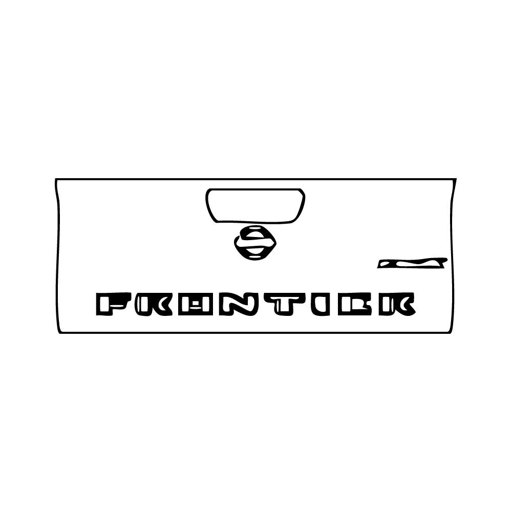 Pre-Cut PPF Nissan Frontier Crew Cab Pro-X 2024 - PPF-Kits