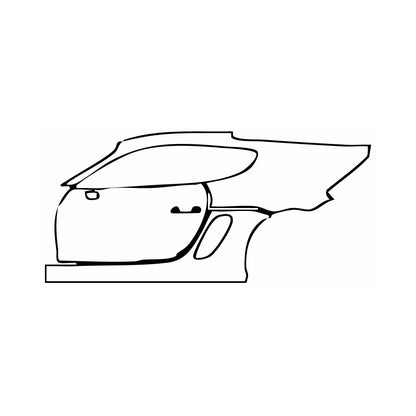 Pre-Cut PPF Porsche 718 Cayman Cayman GTS 2024 - PPF-Kits