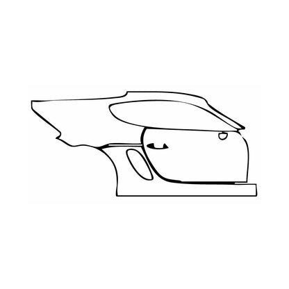 Pre-Cut PPF Porsche 718 Cayman Cayman GTS 2024 - PPF-Kits