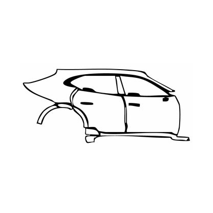 Pre-Cut PPF Porsche Taycan Cross Turismo Taycan Turbo S Cross Turismo 2024 - PPF-Kits