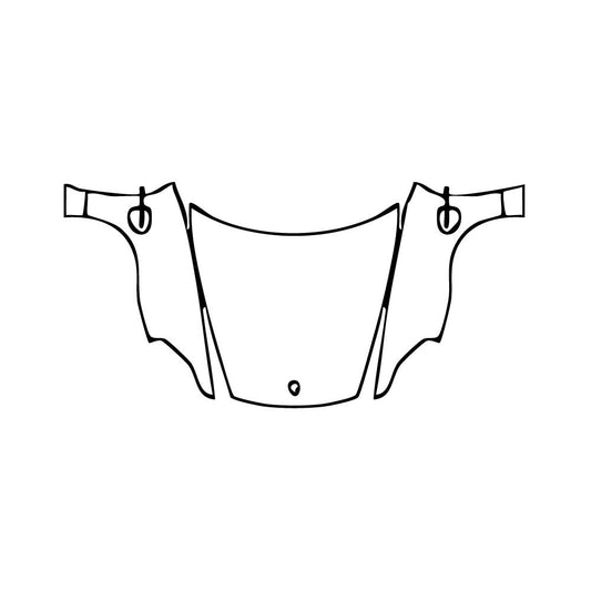 Pre-Cut PPF Porsche Taycan Sport Turismo Taycan Turbo S Sport Turismo 2024 - PPF-Kits