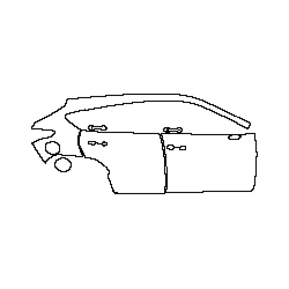 Pre-Cut PPF Subaru Crosstrek (US) Premium 2023 - PPF-Kits