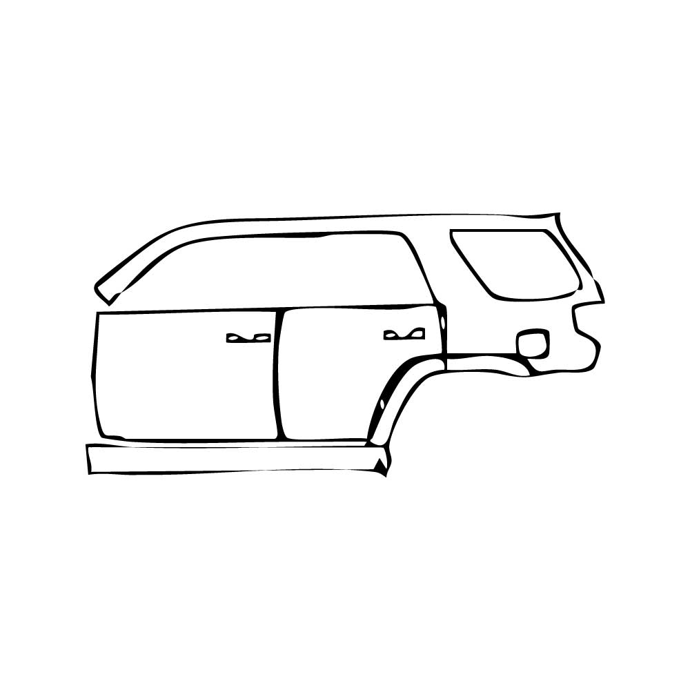 Pre-Cut PPF Toyota 4 Runner TRD Sport 2022 - PPF-Kits