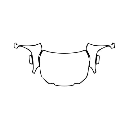 Pre-Cut PPF Toyota Hilux (EU) Double Cab Invincible X 2021 - PPF-Kits