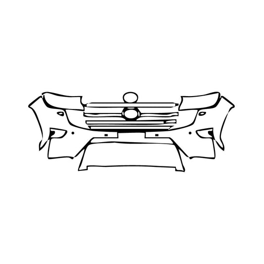 Pre-Cut PPF Toyota Land Cruiser (ME) EXR 2022 - PPF-Kits