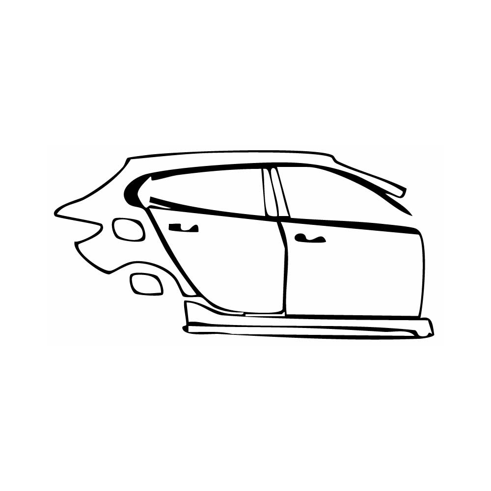 Pre-Cut PPF BMW 1 Series 5-door Sports Hatch M Sport 2020 - PPF-Kits