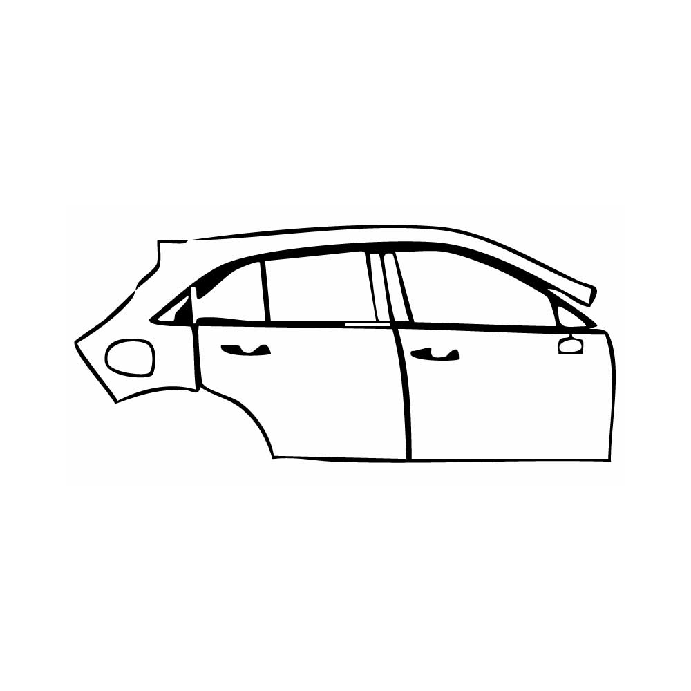 Pre-Cut PPF Cadillac XT4 2018 - PPF-Kits