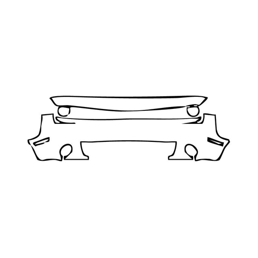 Pre-Cut PPF Dodge Challenger Standard body R T SCAT PACK 2016 - PPF-Kits