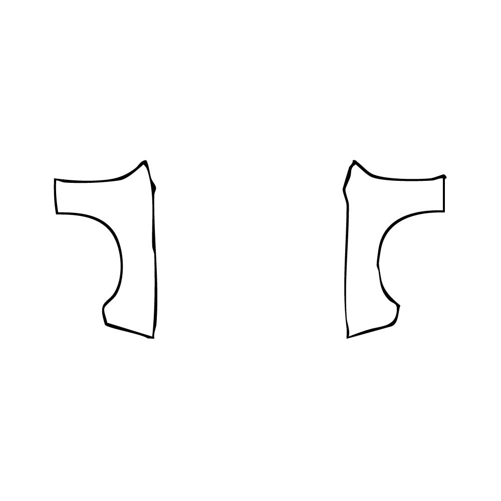 Pre-Cut PPF Dodge Challenger Standard body R T 2019 - PPF-Kits