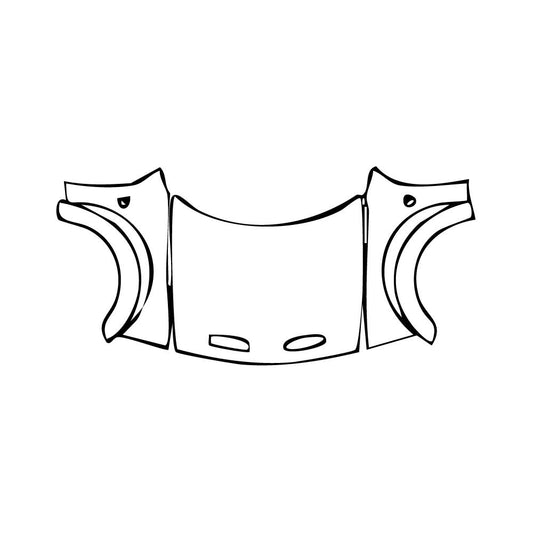 Pre-Cut PPF Dodge Challenger Widebody SRT HELLCAT REDEYE 2019 - PPF-Kits