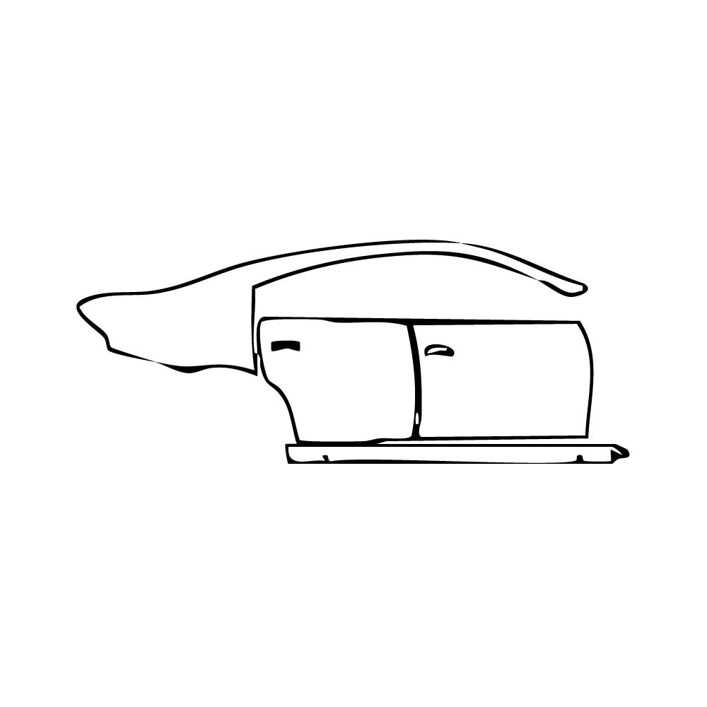 Pre-Cut PPF Dodge Charger Standard body SCAT PACK 2019 - PPF-Kits