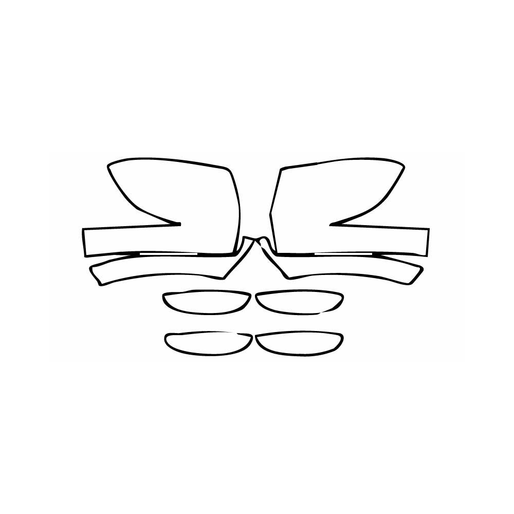 Pre-Cut PPF Dodge Charger Standard body SCAT PACK 2019 - PPF-Kits