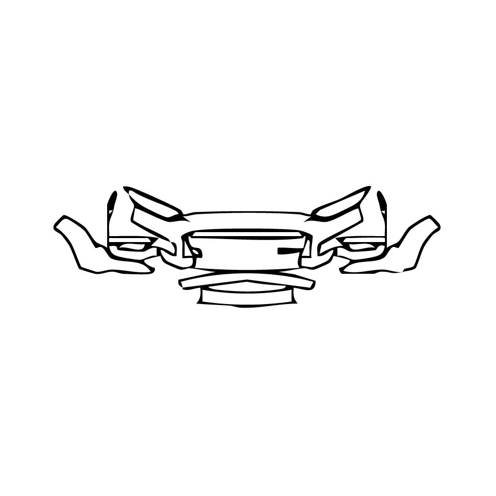 Pre-Cut PPF Ford Mustang Fastback ShelbyGT500 2021 - PPF-Kits