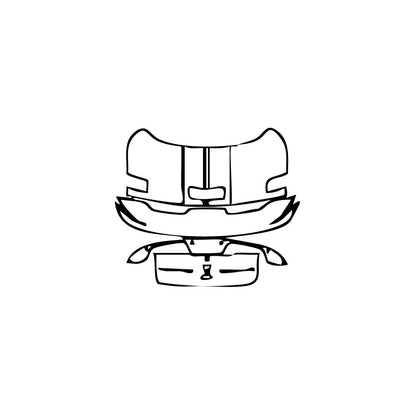 Pre-Cut PPF Ford Mustang Fastback ShelbyGT500 2021 - PPF-Kits