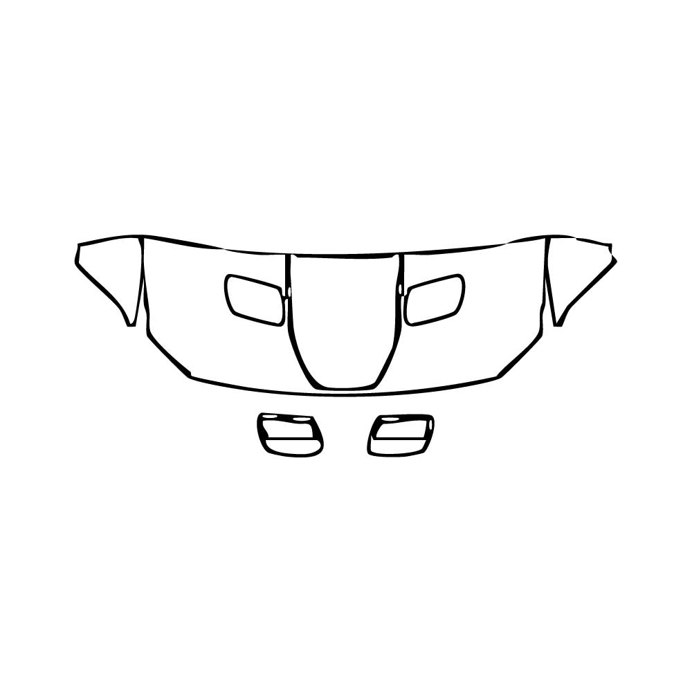 Pre-Cut PPF Ford Mustang Fastback Mach 1 2021 - PPF-Kits