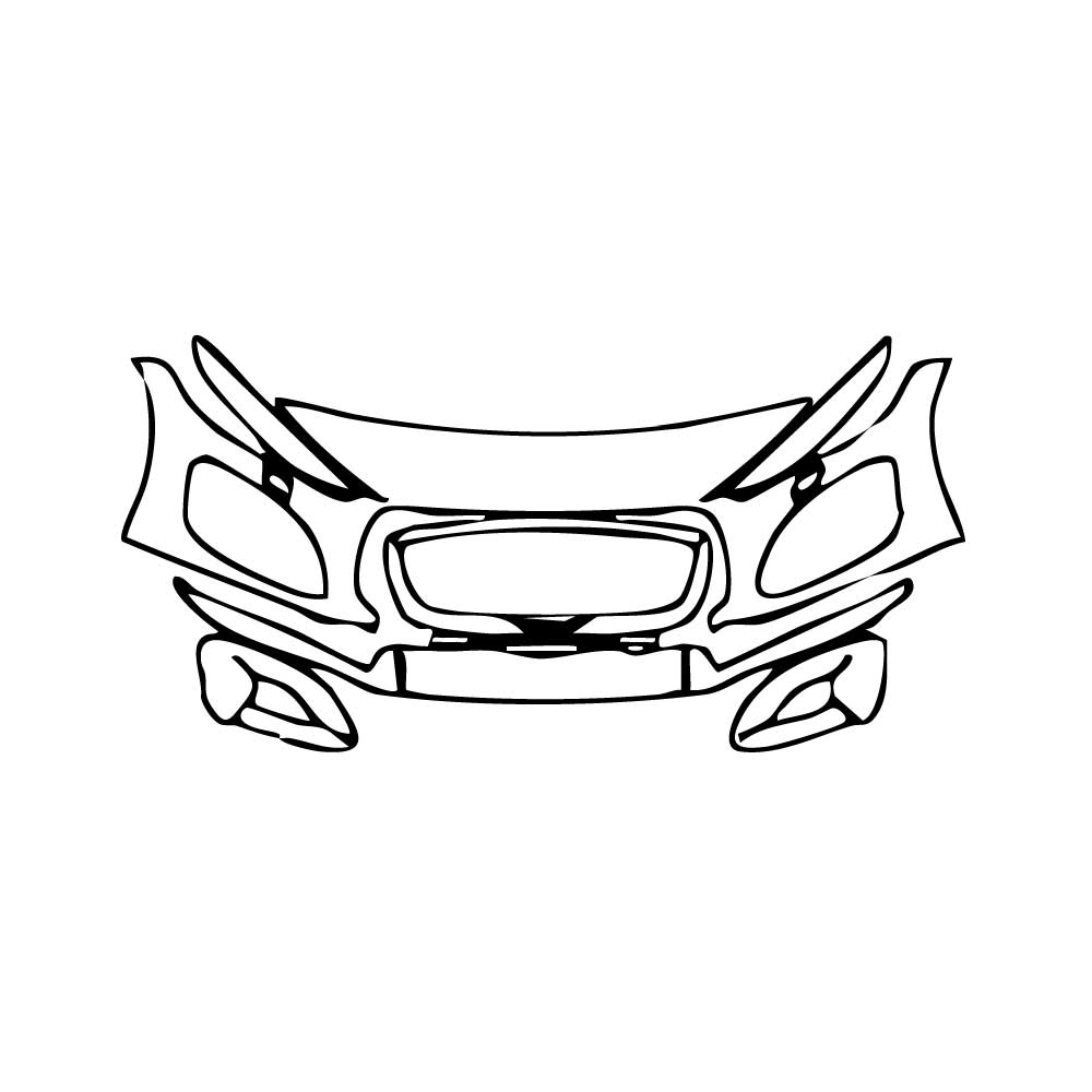 Pre-Cut PPF Jaguar F-Type R Convertible 2021 - PPF-Kits