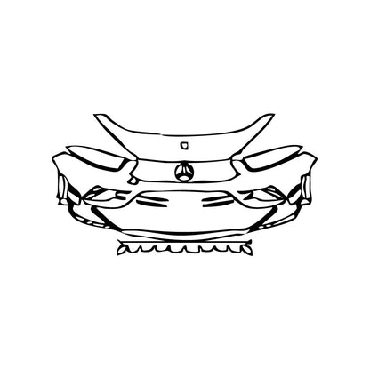 Pre-Cut PPF Mercedes-Benz A Class Sedan AMG A 35 2019 - PPF-Kits