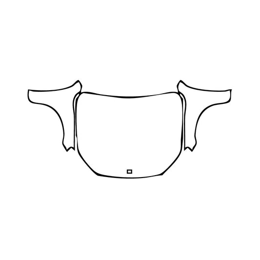 Pre-Cut PPF Mercedes-Benz GLC SUV Standard Wheelbase (GLC) AMG Line 2016 - PPF-Kits