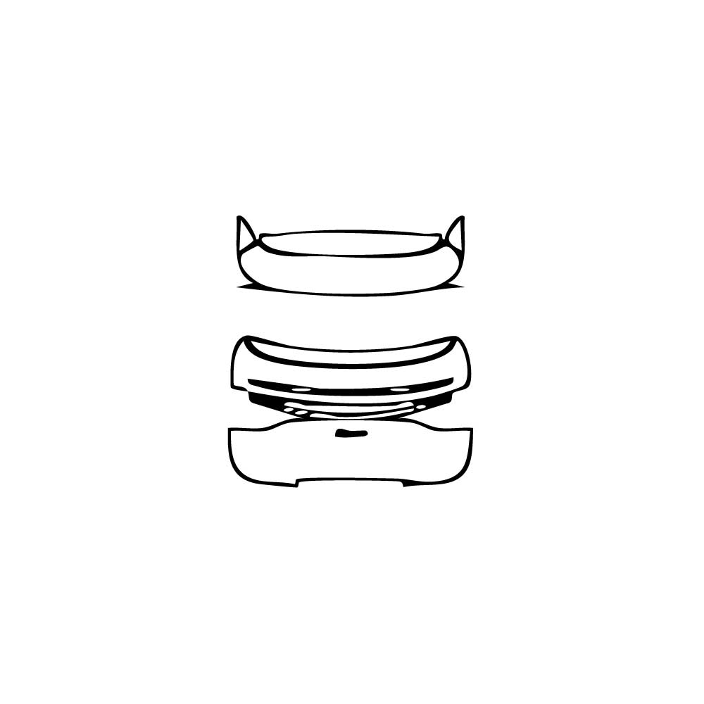 Pre-Cut PPF Porsche Cayenne Coupe Cayenne E-Hybrid Coupe 2019 - PPF-Kits