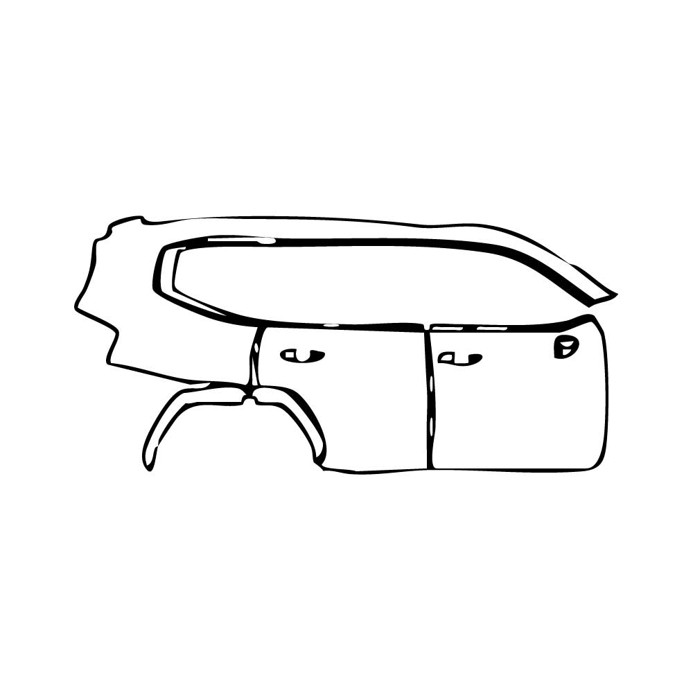 Pre-Cut PPF Toyota Land Cruiser base 2022 - PPF-Kits