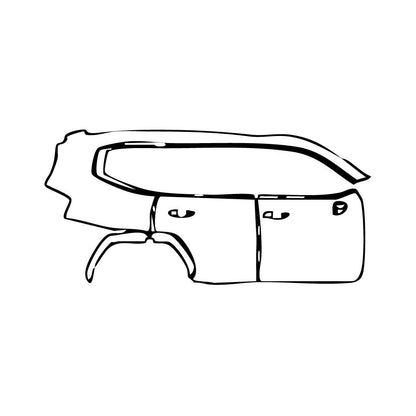 Pre-Cut PPF Toyota Land Cruiser base 2022 - PPF-Kits