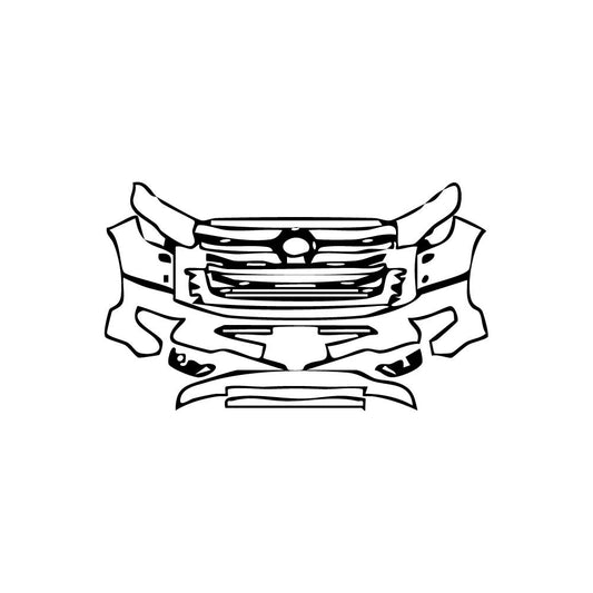 Pre-Cut PPF Toyota Land Cruiser Luxury 2022 - PPF-Kits