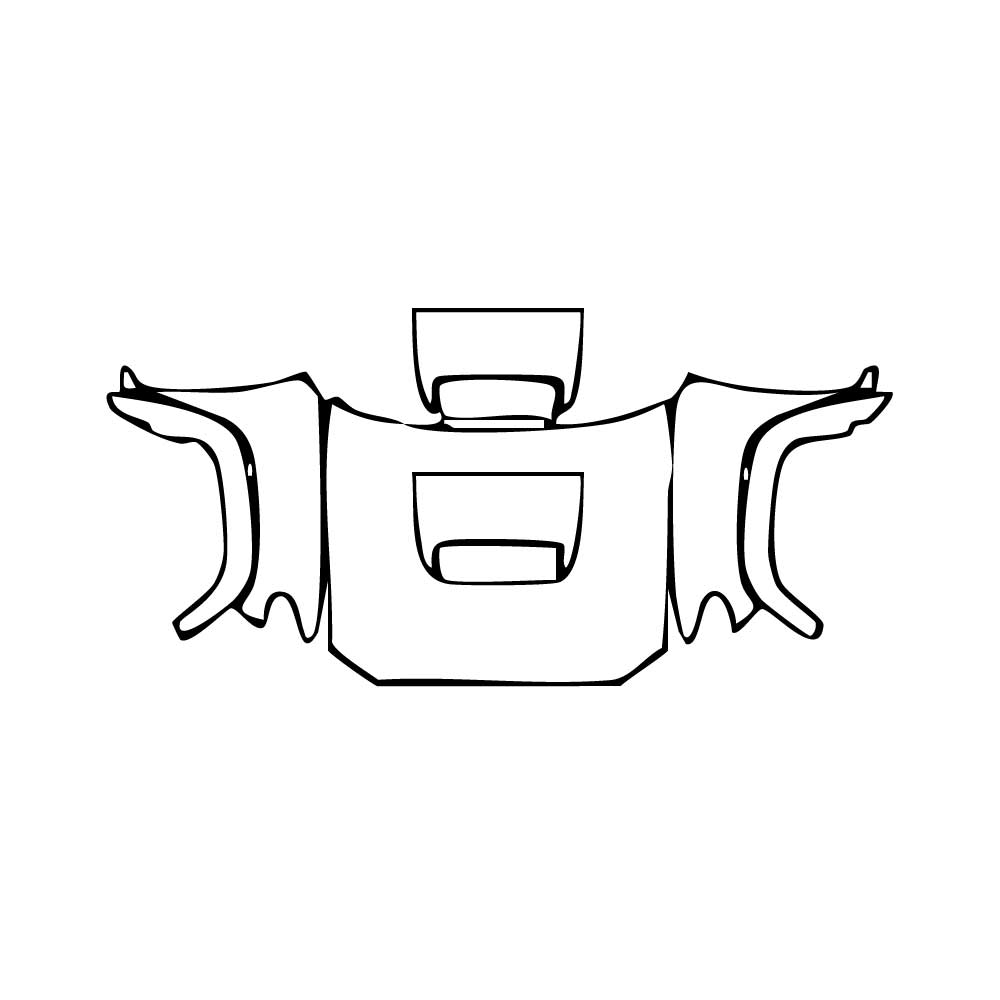 Pre-Cut PPF Toyota Tacoma Double Cab TRD Pro 2016 - PPF-Kits