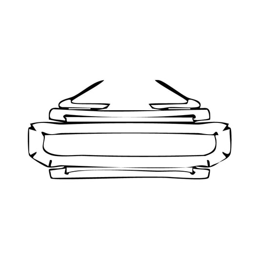 Pre-Cut PPF Ford Super Duty F-250 Crew Cab Lariat 2020 - PPF-Kits