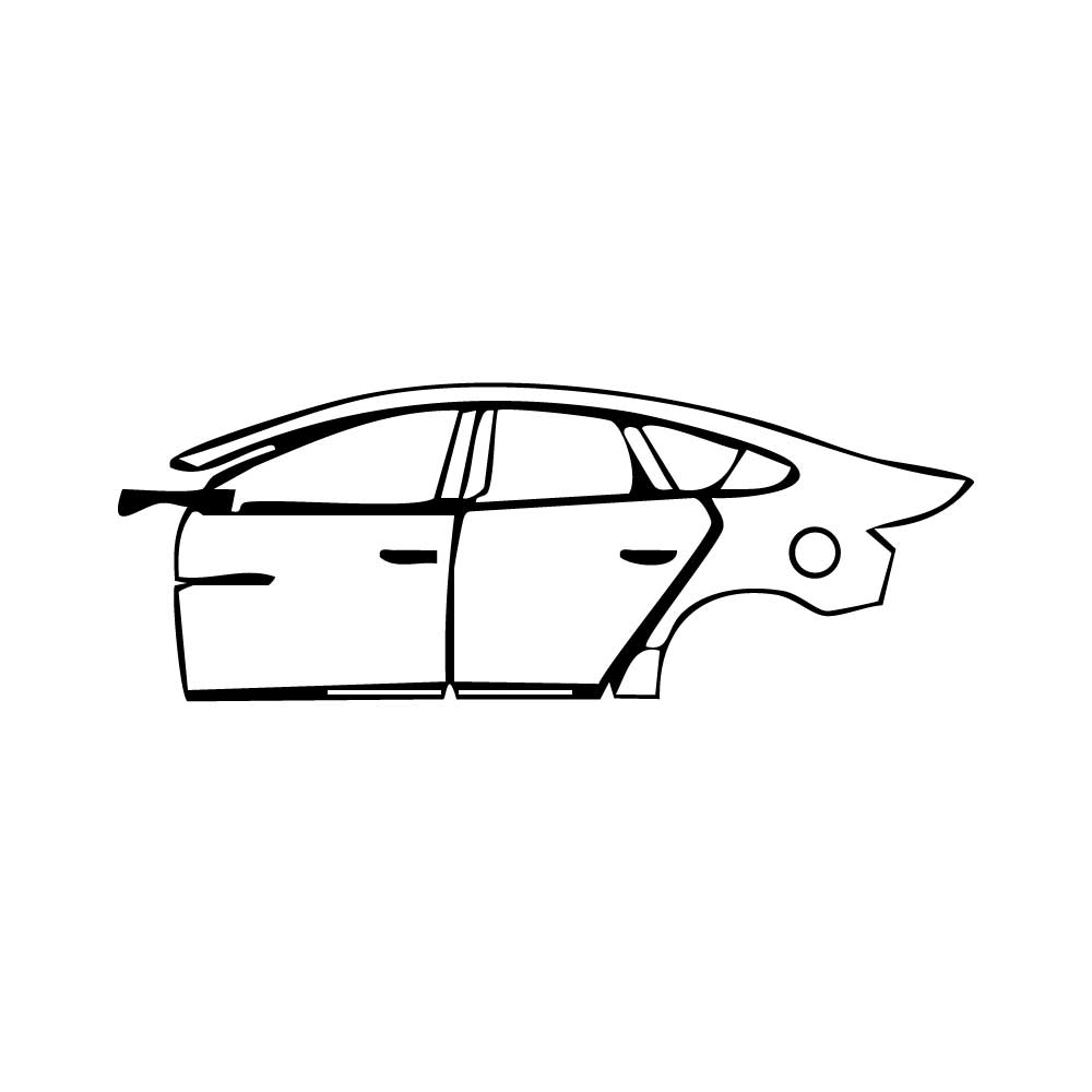 Pre-Cut PPF BYD Han EV 2020 - PPF-Kits