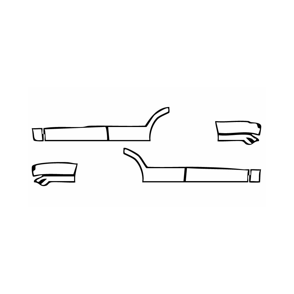 Pre-Cut PPF Ford Expedition Standard Wheelbase XLT 2018 - PPF-Kits