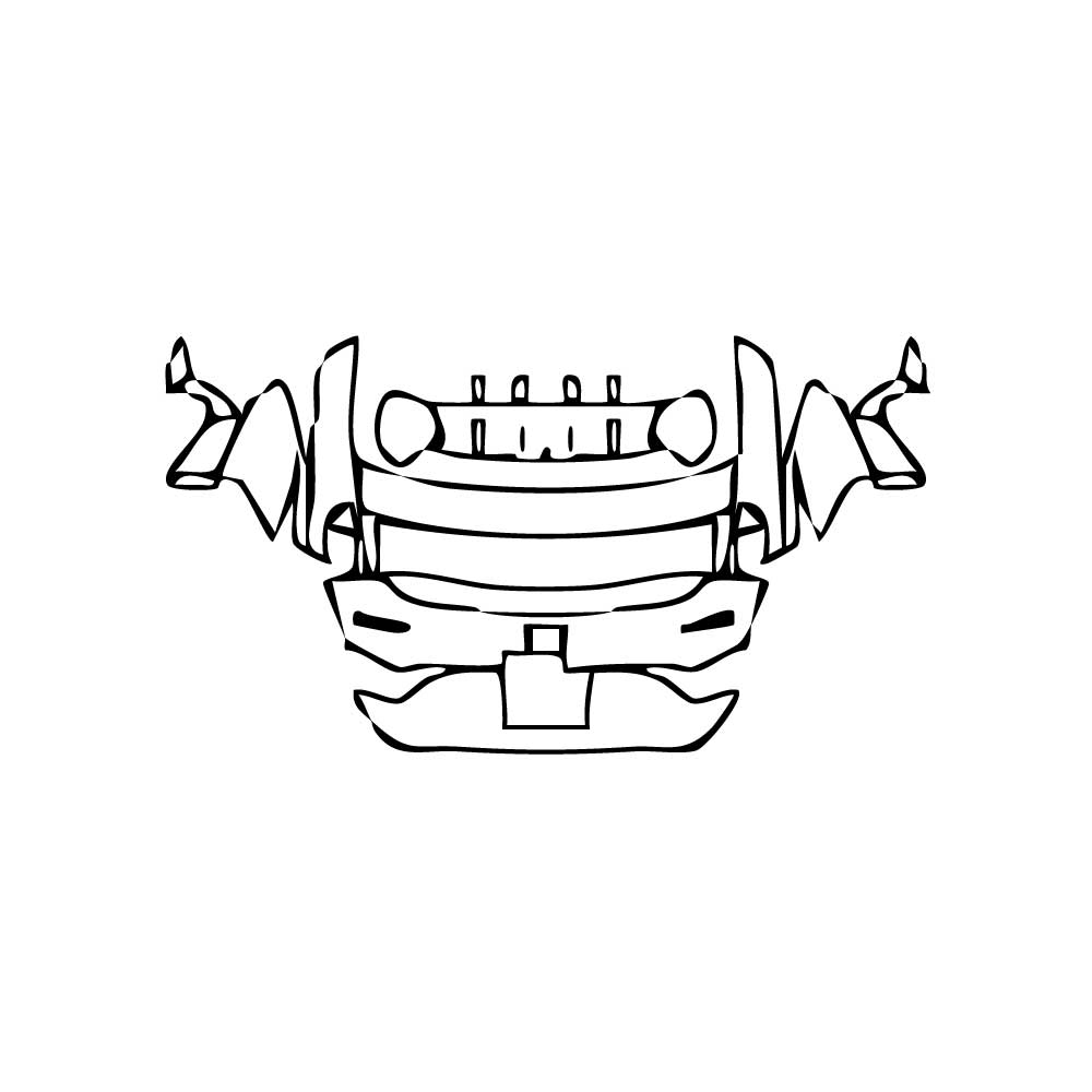 Pre-Cut PPF Honda Civic Type R 2017 - PPF-Kits