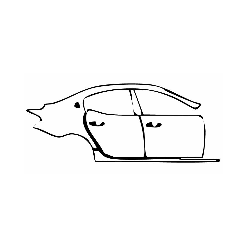 Pre-Cut PPF Maserati Ghibli Ghibli S Q4 Base 2014 - PPF-Kits