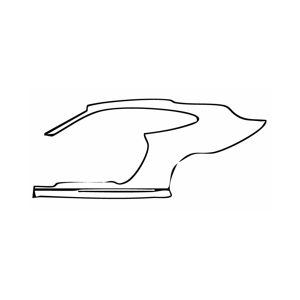 Pre-Cut PPF Porsche Panamera Sedan Panamera Turbo S 2014 - PPF-Kits