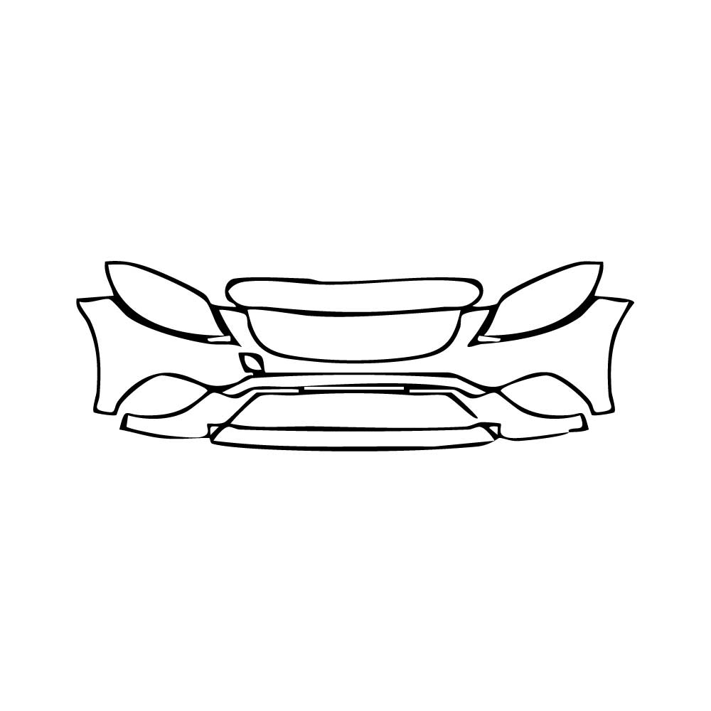 Pre-Cut PPF Mercedes-Benz C Class Sedan Base Standard Wheelbase 2019 - PPF-Kits