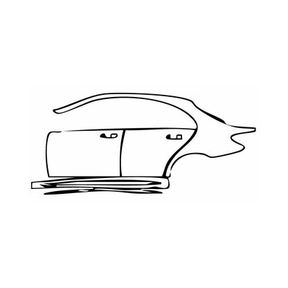 Pre-Cut PPF Mercedes-Benz C Class Sedan AMG C63 S 2015 - PPF-Kits