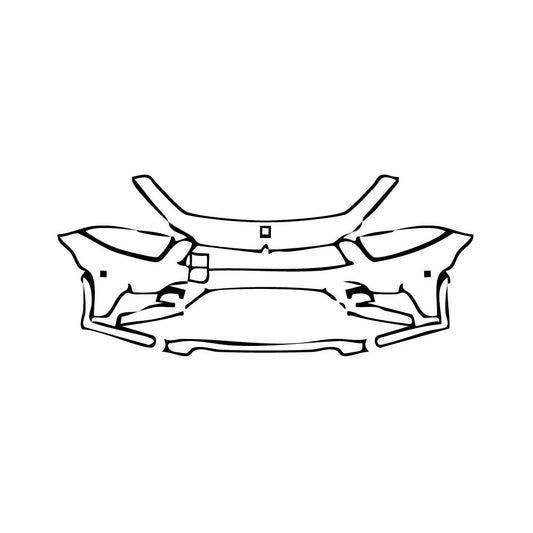 Pre-Cut PPF Mercedes-Benz CLS Sedan Amgline 2019 - PPF-Kits